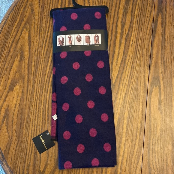 Nicole’s Boutique Pashmina Polka Did Scarf - BNWT - Picture 6 of 6